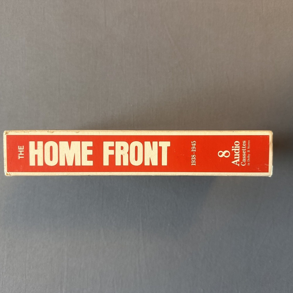 The Home Front 1938-1945 in Dolby B Stereo (8 Audio Cassette Tapes) New Sealed - Picture 2 of 6